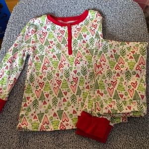 Retired 2021 American Girl Size 5 Hearts & Pines Holiday PJs